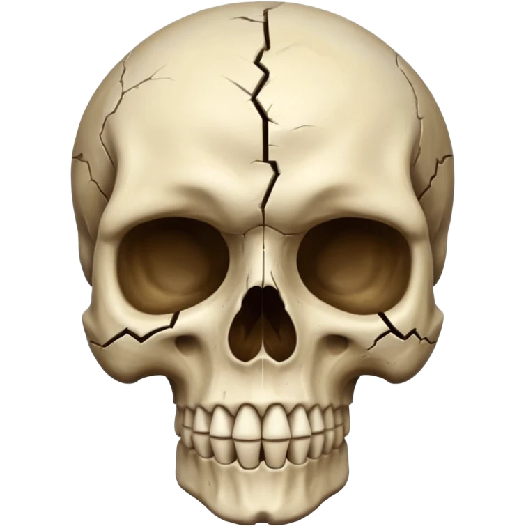 Skull t9 the side emoji