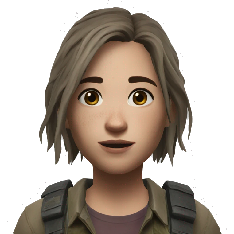 Ellie Williams from the Last of Us 2 emoji