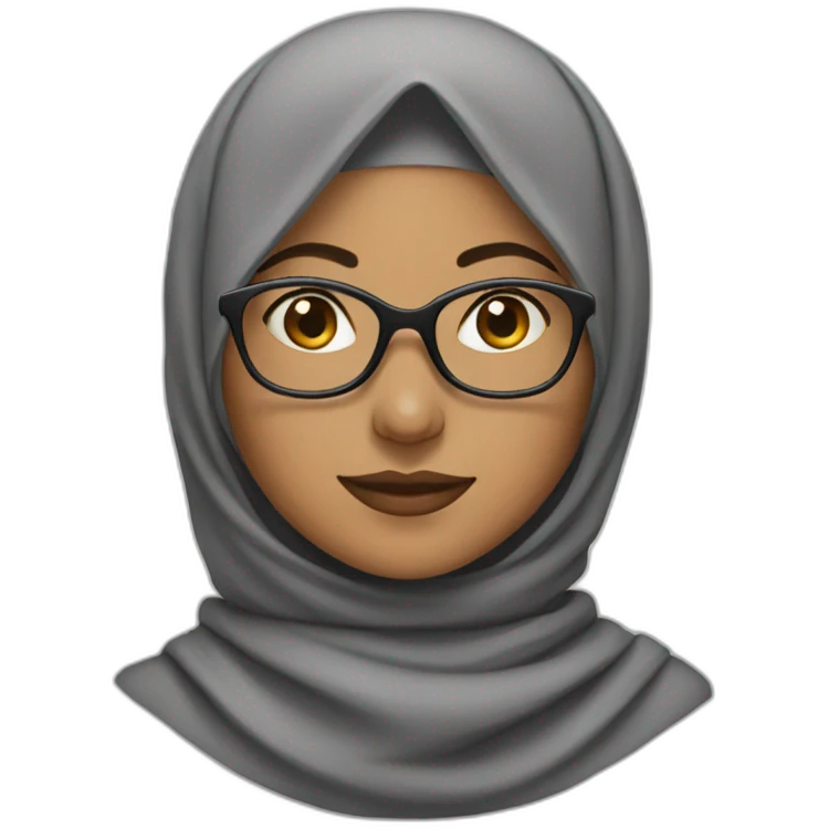 woman-wearing-hijab-and-glasses emoji