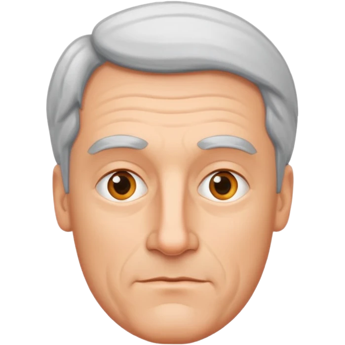 Draw me german guy at the middle age looking intelligent  emoji