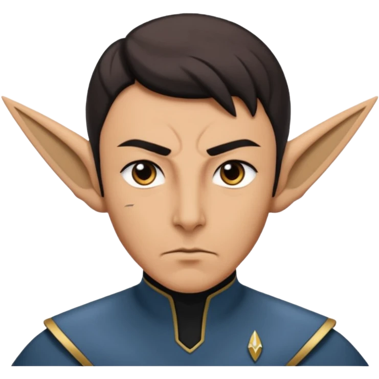 Star trek starfleet vulcan emoji