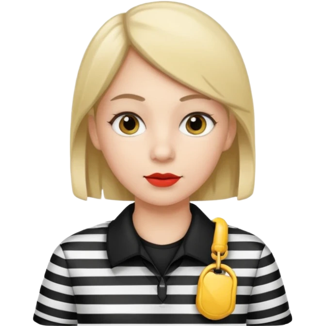 girl referee emoji