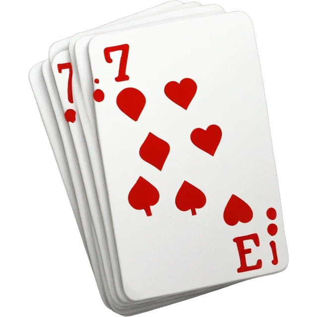 playing cards number 7  emoji