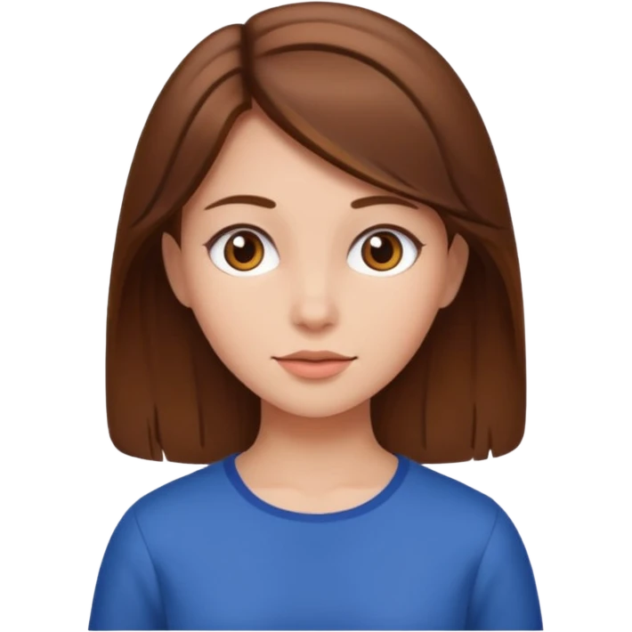 The hair needs to be brown emoji