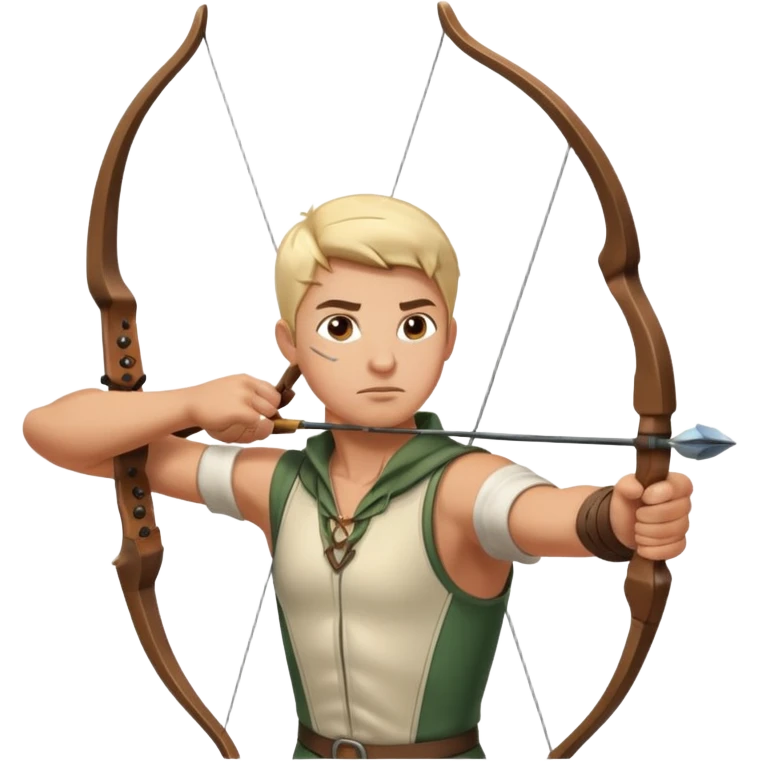 Archer position tir emoji