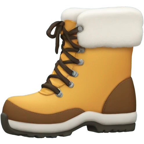 Furry moon boot emoji