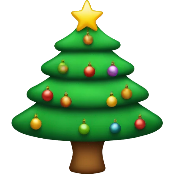 christmas tree emoji