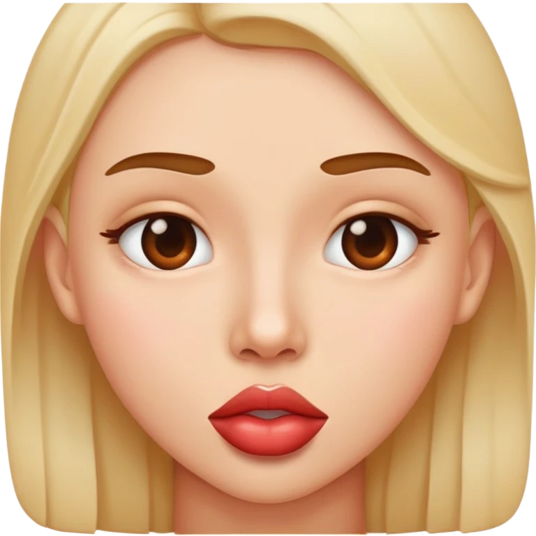 lip bite emoji