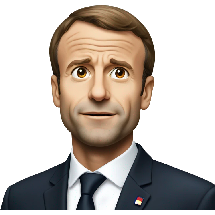 Emmanuel Macron  emoji