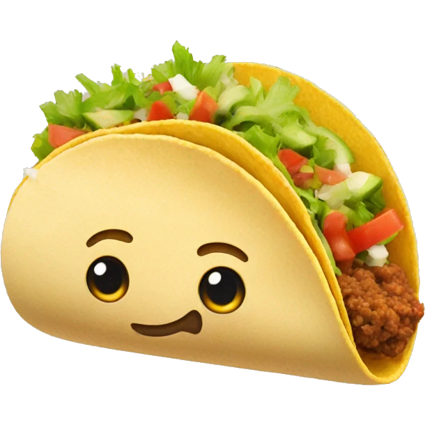 taco with wings emoji