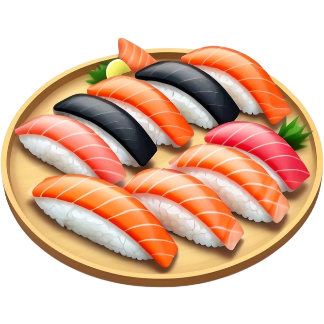 Sushi platter nigiri emoji