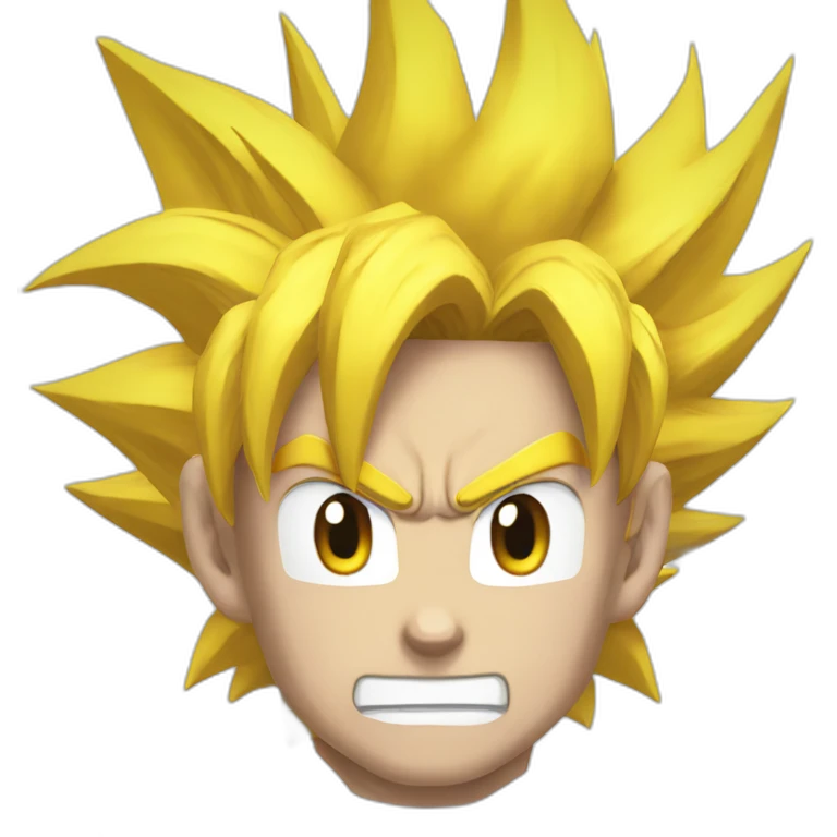 goku super sayan emoji