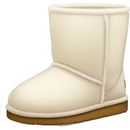 light crème uggs emoji