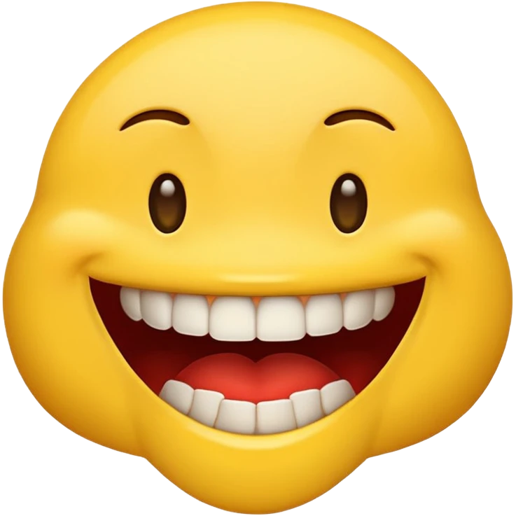 yellow emoji biting lip emoji