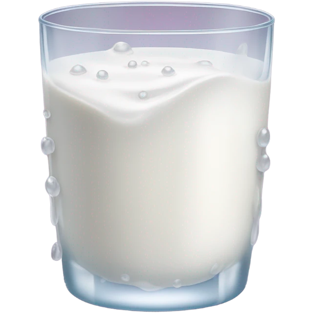 Mouth milk emoji