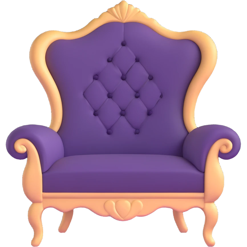 elegant furniture bazaar logo for Мебельный Базар store emoji
