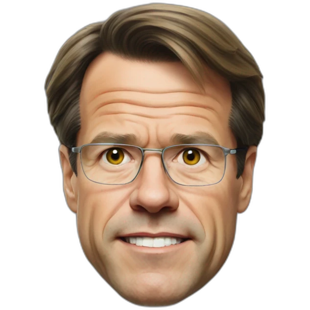 Mark Rutte on highway emoji