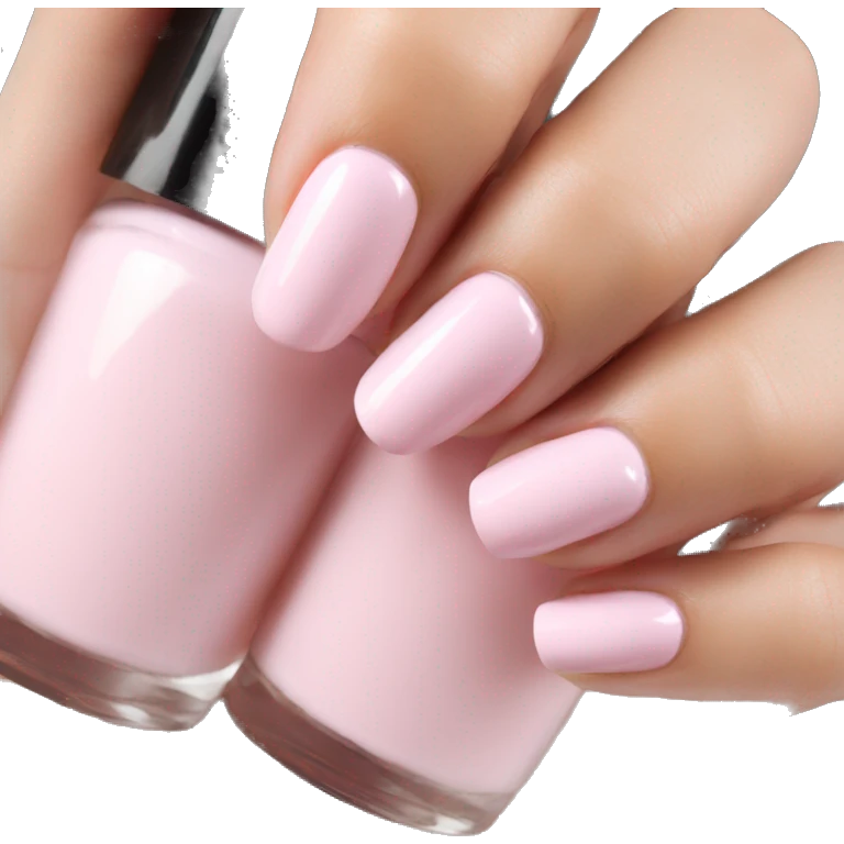 Light pink nails emoji