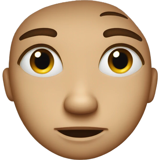 Side Eye Smiliey Face emoji