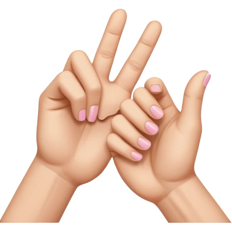 pinky promise emoji