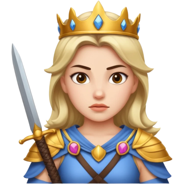 Princess warrior  emoji
