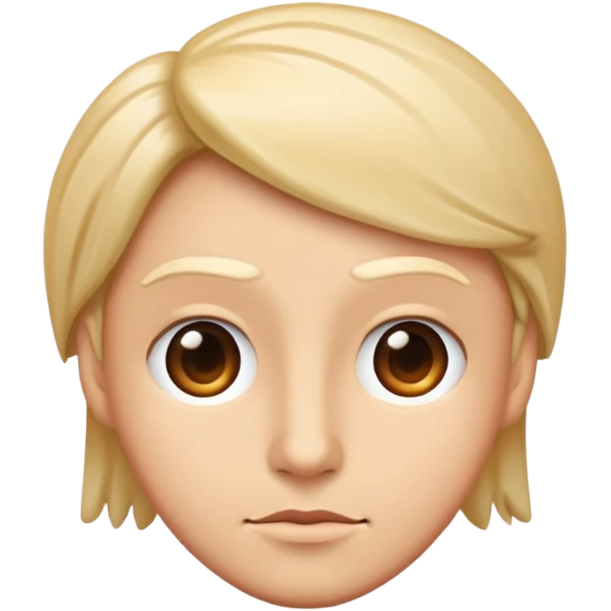 Condescending face emoji