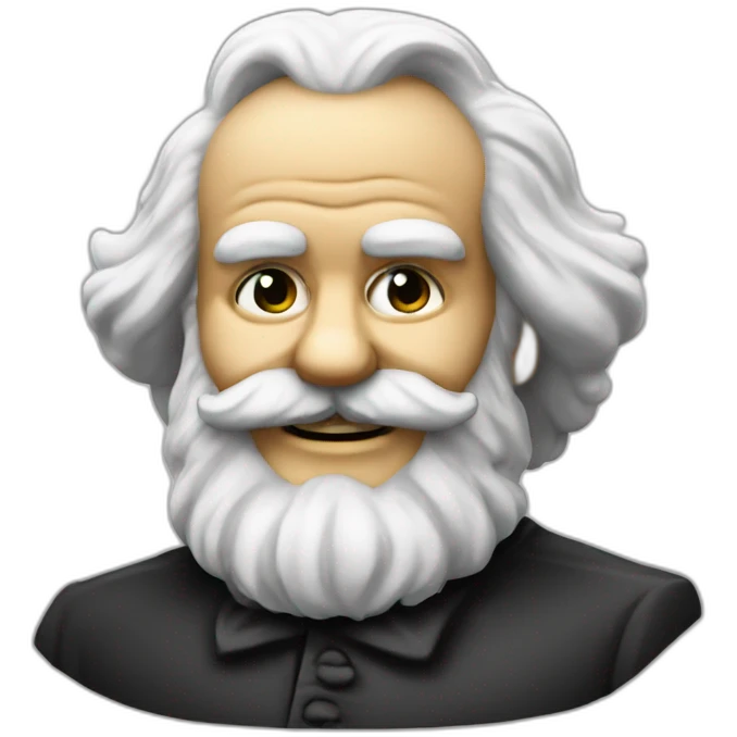 karl Marx thumb up emoji