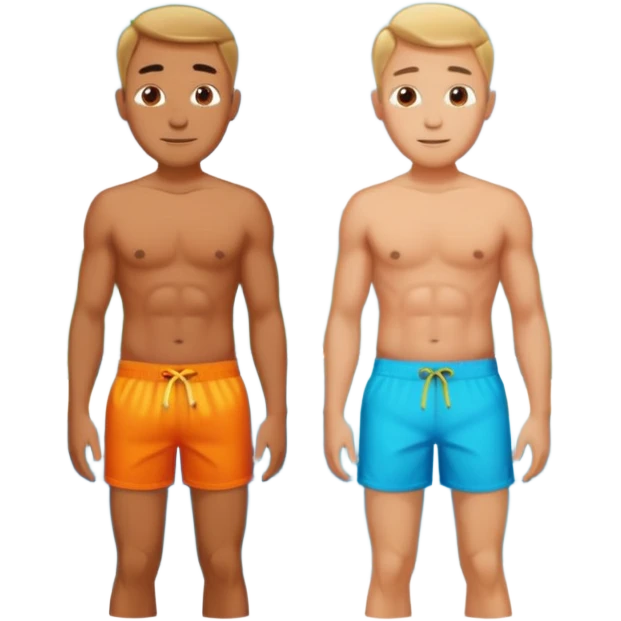 GAY men island  emoji