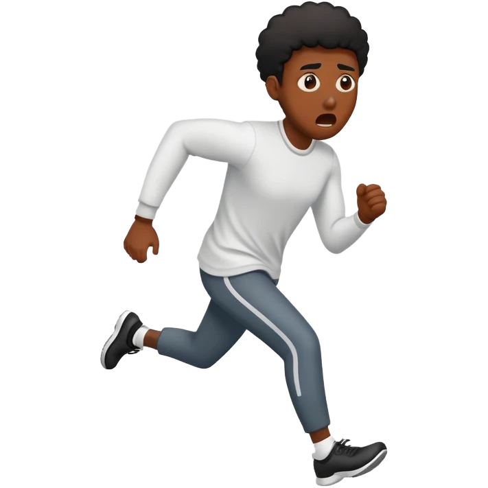 Cop hunt a black person away  emoji