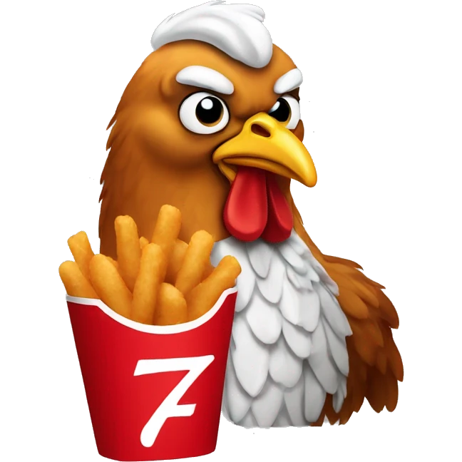 Chicken KFC emoji