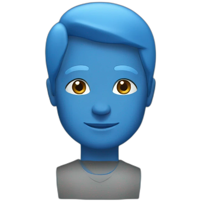 civil-blue emoji
