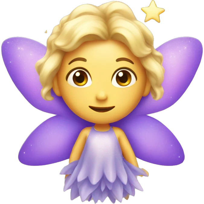Star shape fairy emoji