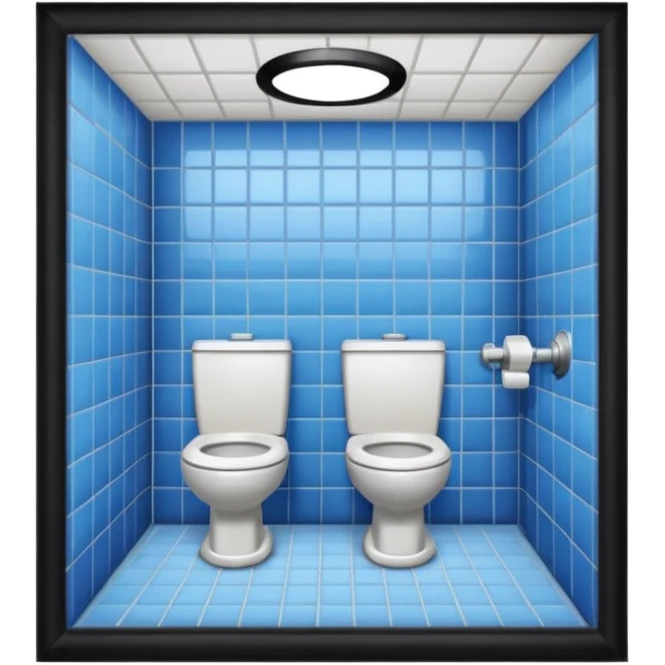 public restroom emoji