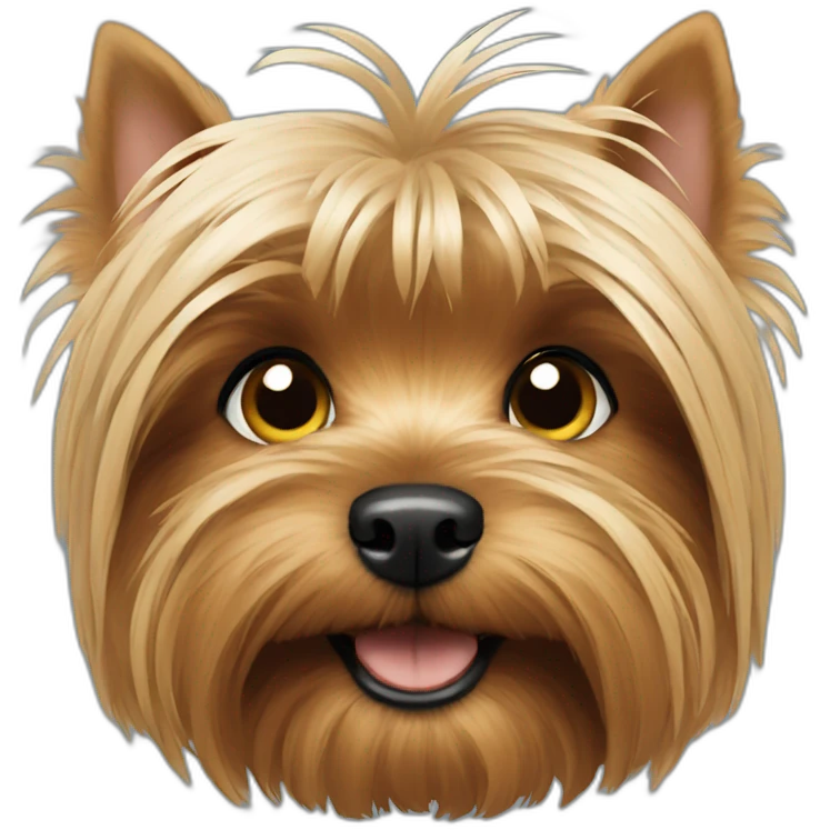 Yorkshire terrier emoji