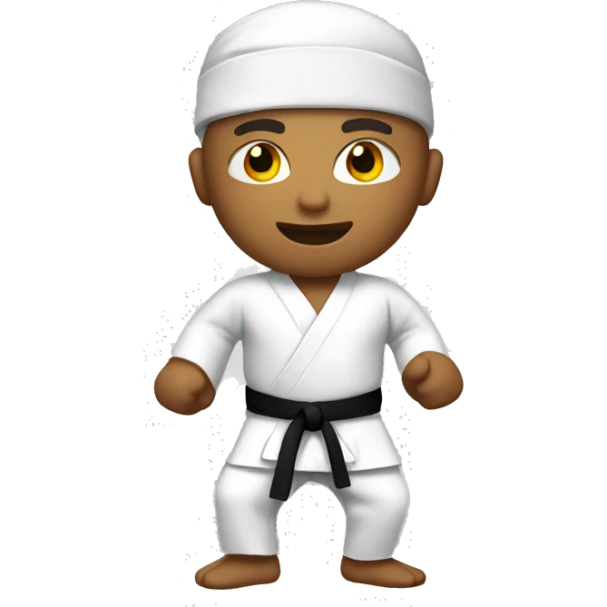 Karate sensei emoji
