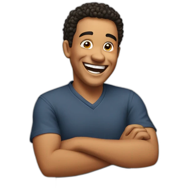 john quinone laughing emoji
