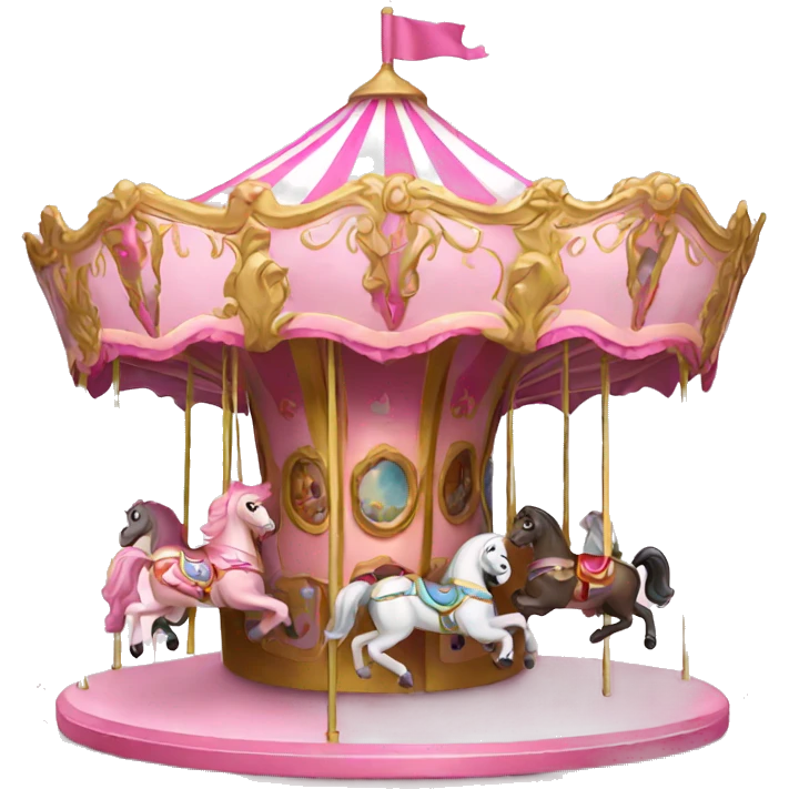 Pink carousel  emoji