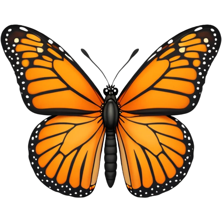 Monarch butterfly  emoji