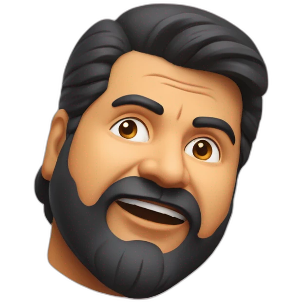 Mammootty in bheeshma parvam emoji