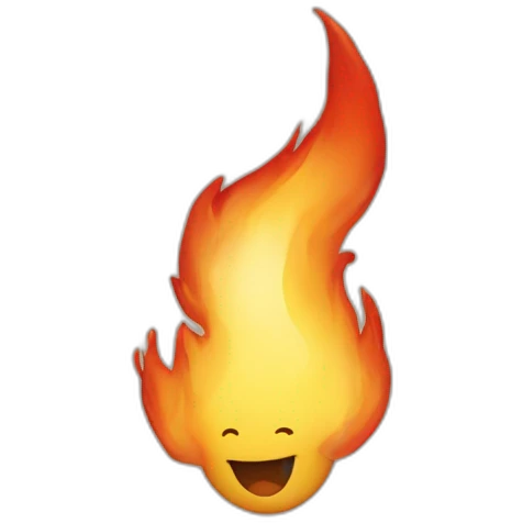 Cœur sur le feu emoji