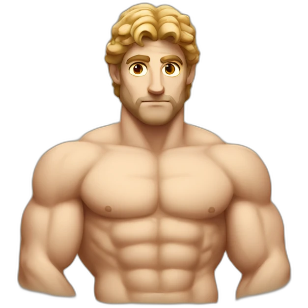greek god with muscles emoji