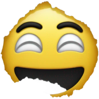 Sneezing emjoi with pile of salt emoji