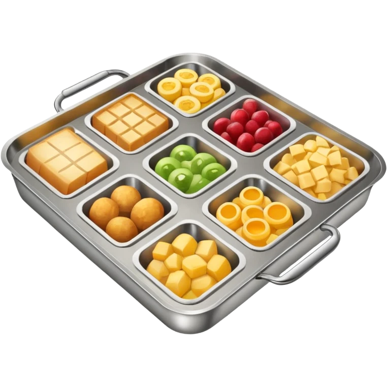 Food tray emoji