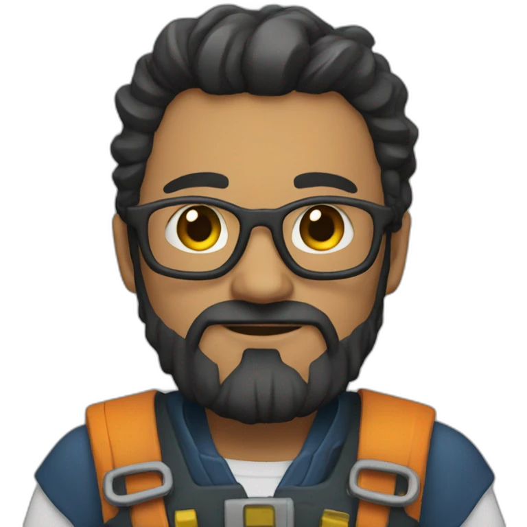 Artificer with a beard emoji
