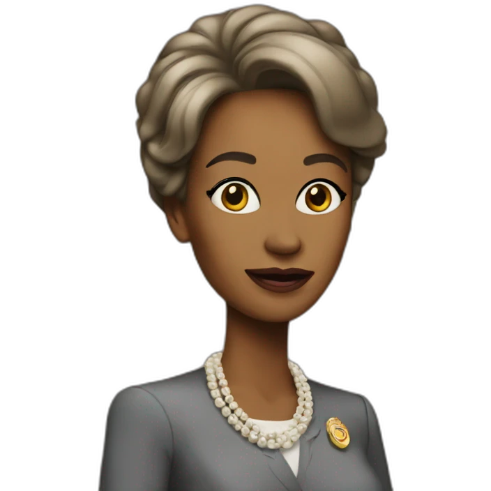 woman president emoji