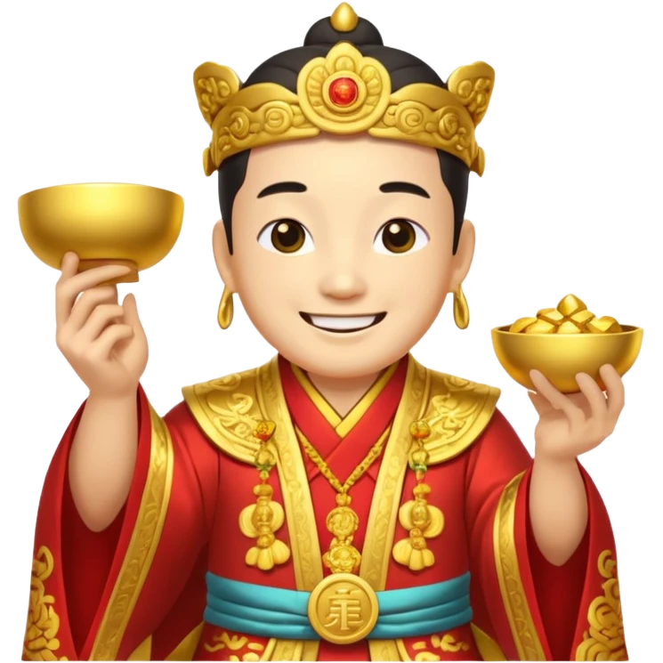 Chinese God of Wealth emoji