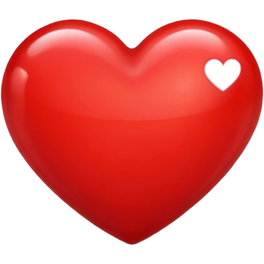 red heart emoji