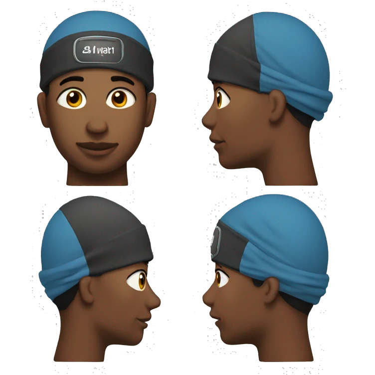 Pregnant man Durag gun.  emoji