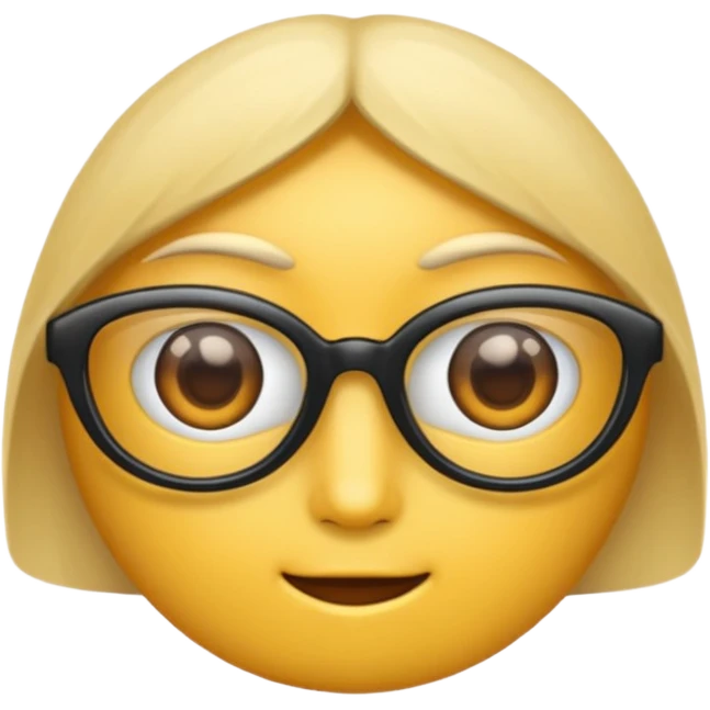 очки улыбаа emoji