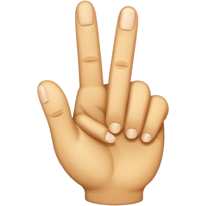 middle finger
 emoji